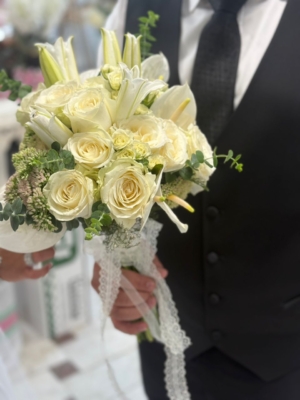 دسته گل عروس